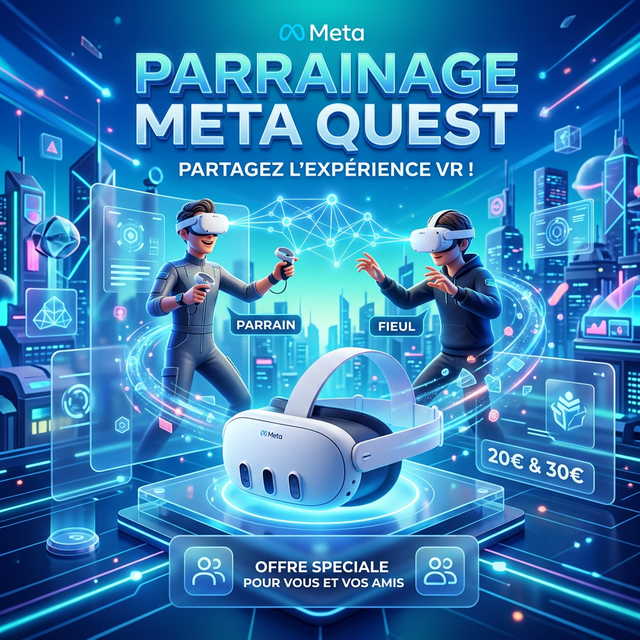 Illustration Meta Quest parrainage